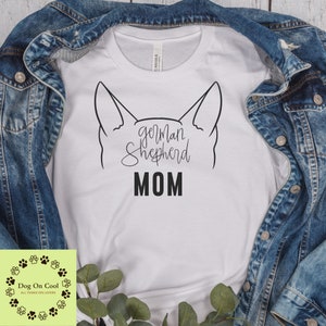 German Shepherd Dog Mom Tshirt  Crewneck Sweatshirt or Hoodie, Hoodie, German Shepherd dog Hoodie, sweatshirt, tshirt