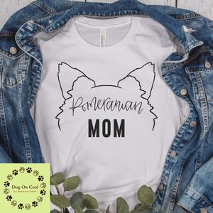 Pommerschen Hund Mama Tshirt Crewneck Sweatshirt oder Hoodie, Hoodie, Pommerschen Hund Hoodie, Sweatshirt, Tshirt