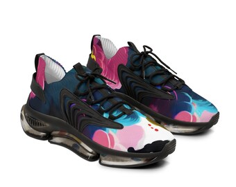 LoveSmoke メンズ メッシュ スニーカー