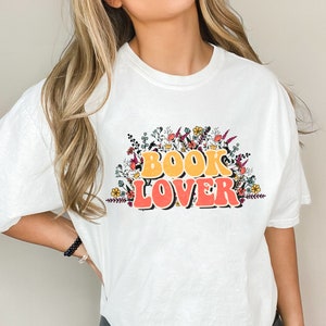 Book Lover Shirt, Bookish TShirt, Bookworm Shirt, Teacher Tee, Booktrovert Gift, Book Nerd T-Shirt, Reading Shirt, Literature Shirt
