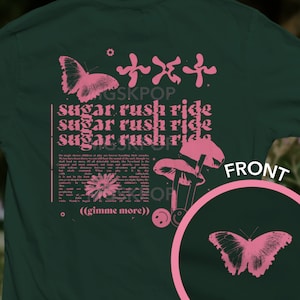 TXT Sugar Rush Ride graphic tshirt