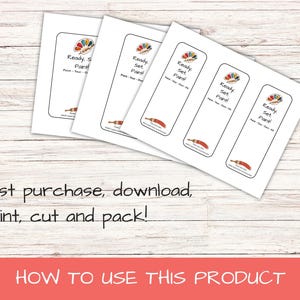 Paint Your Own Kit Packaging Insert Card Printable | Plaster Paint Kit Insert | 3 Sizes + optional custom instructions | Ready Set Paint image 6