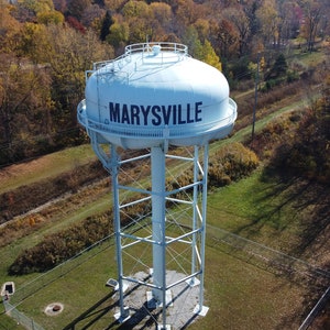 Marysville, Michigan Water Tower,