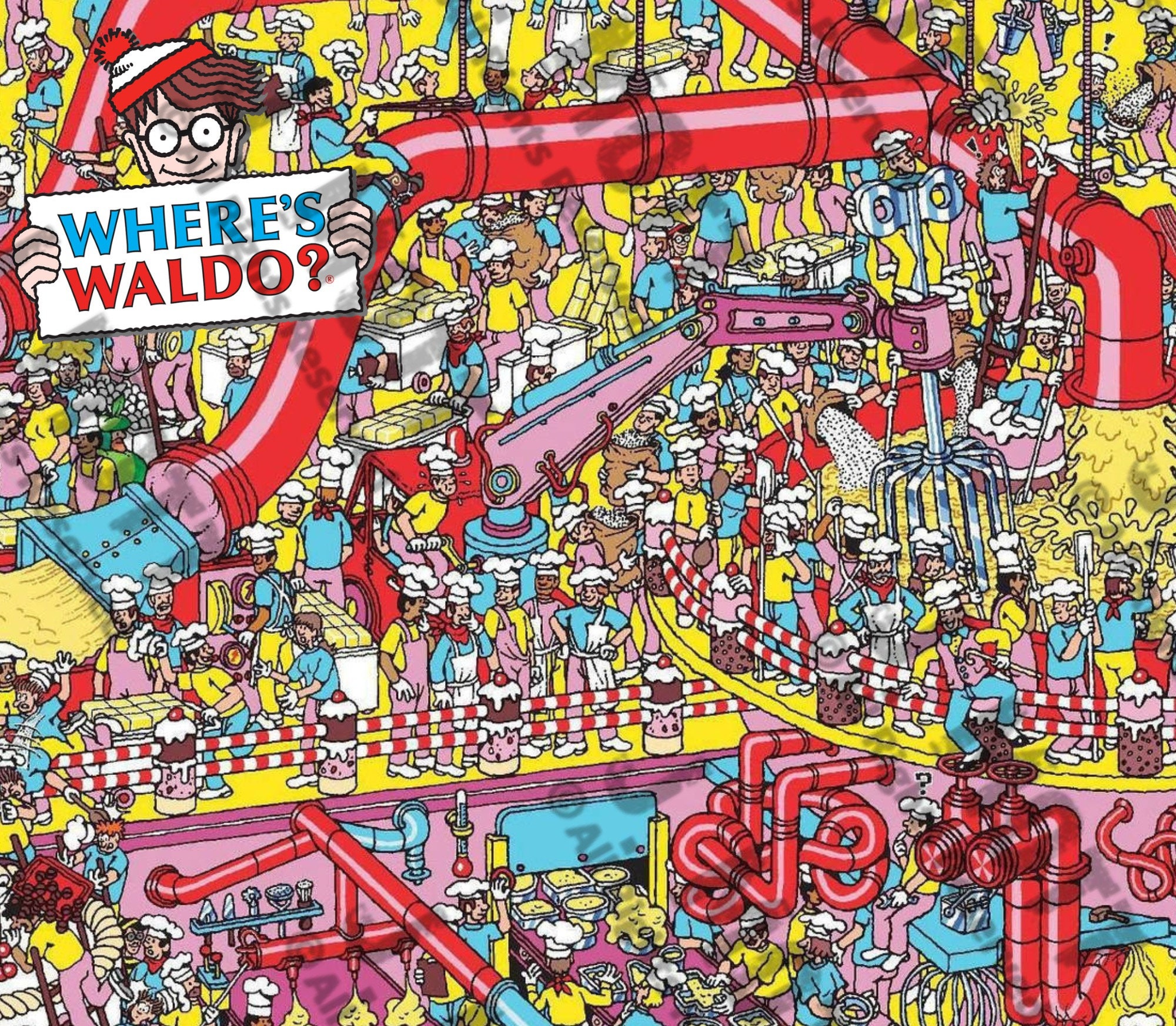 Wheres waldo game scary