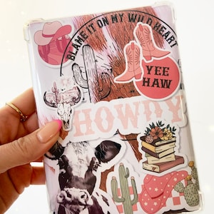 WESTERN Kindleクリアケース用インサート - 印刷可能 - Paperwhite、Basic、Colorsoft、Oasis、Scribe