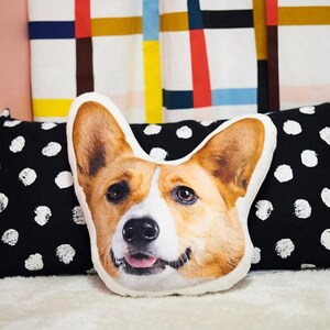 Customized Pet Photo Pillow | Personalized Pillow | Pet Lover Gift | Custom shaped pillow | Dog Pillow | Cat Pillow | Pet Lover Gift