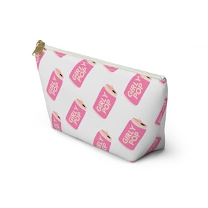 Girly Pop Pouch, Girly Pop, Cosmetic Case, Travel Pouch, Cute Gift