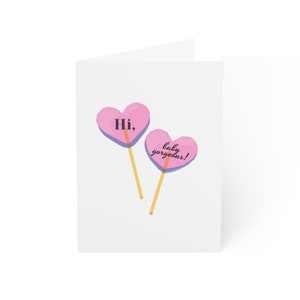 Hi Baby Gorgeous Greeting Cards (1, 10, 30, and 50pcs) - Rhoslc - Valentine - Bravo - Housewives - Lisa Barlow