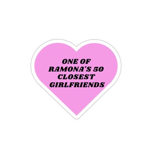 The Real Housewives Of New York RHONY - Ramona Singer - 50 Close Girlfriends Sticker