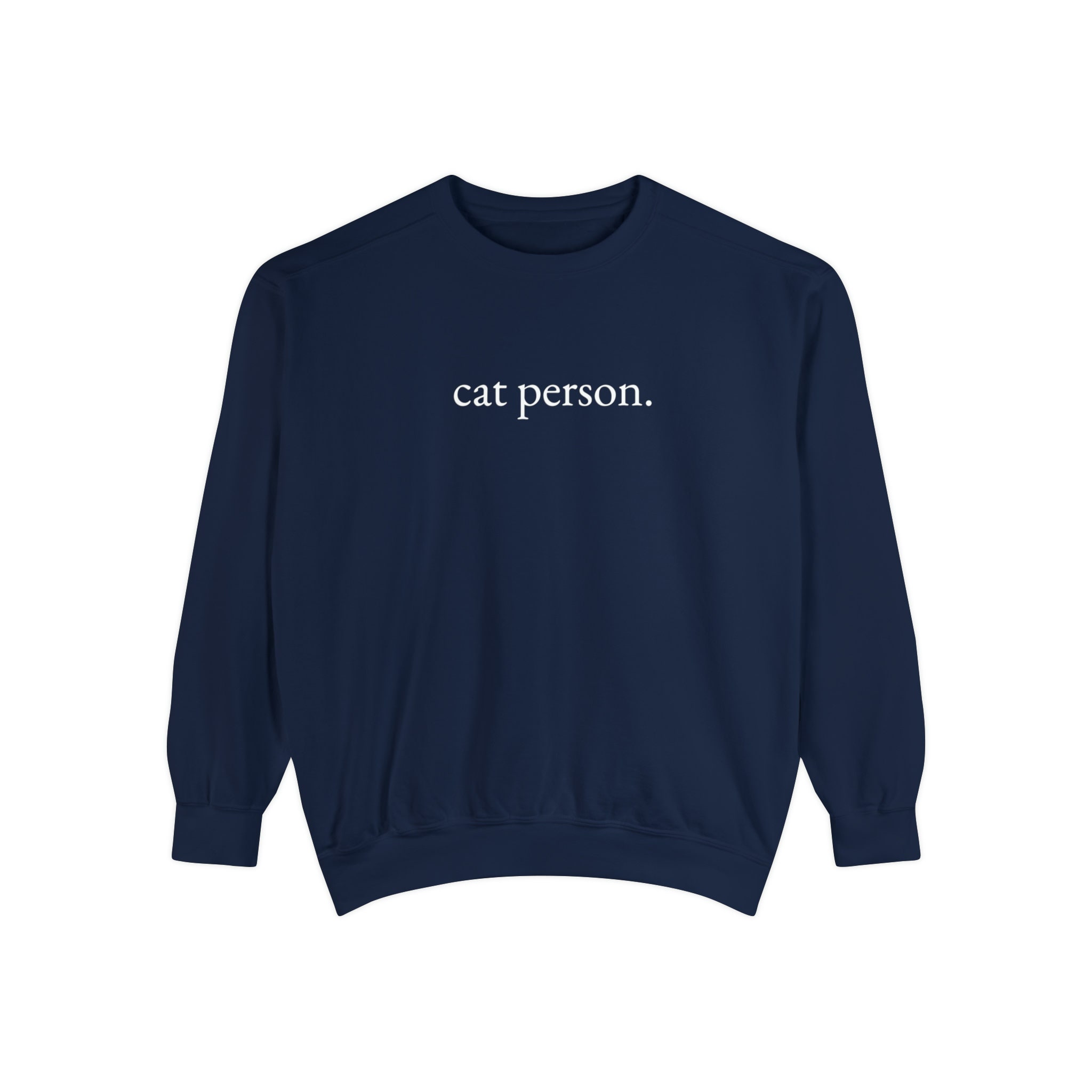 多様な Person Cat Crewneck Sweatshirt Colors Comfort Sweatshirt, トップス