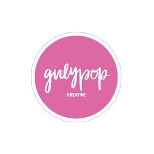 Girly Pop Creative Sticker