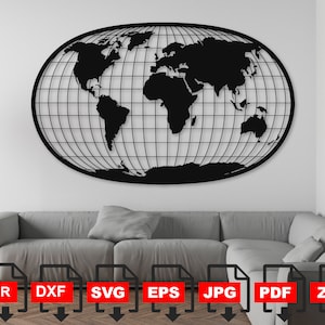 Weltkarte SVG Weltkarte Vektor-Datei Weltkarte Cricut Welt Silhouette Clipart Welt PNG Weltkarte png