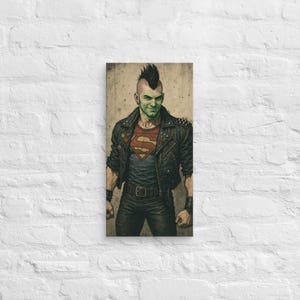 Kindness is the Real Punk Rock - Canvas Print