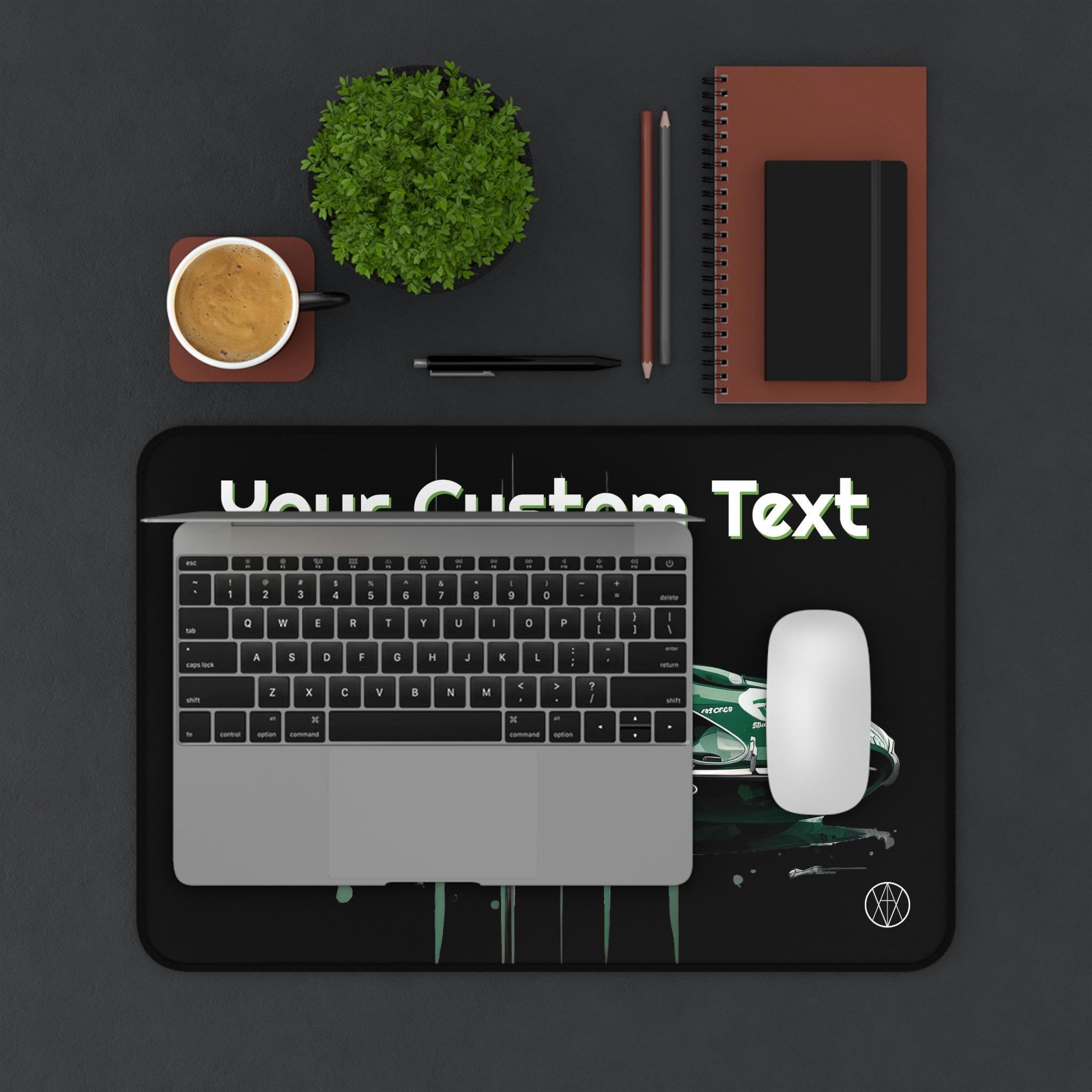 Custom Jaguar E Type Inspired Desk Mat Jaguar Desk Mat Large Etsy