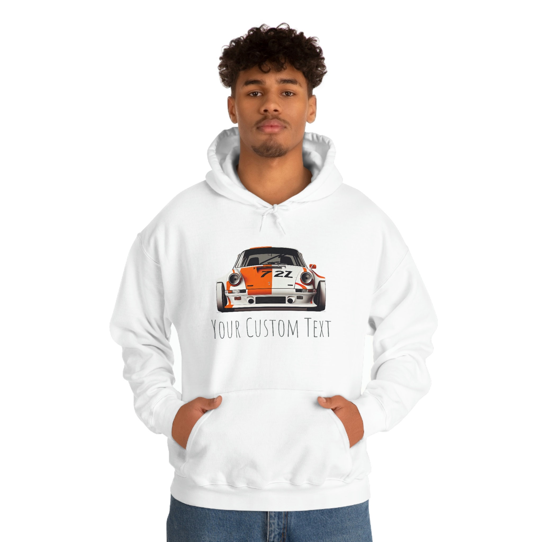 IetpShops, Women's Clothing, Cars Racing cotton-blend hoodie