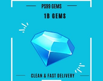 Roblox - Pet Simulator 99 - PS99 Gems - 1B Gems - Cheap And Fast Delivery!!
