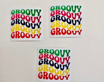 Groovy Sticker