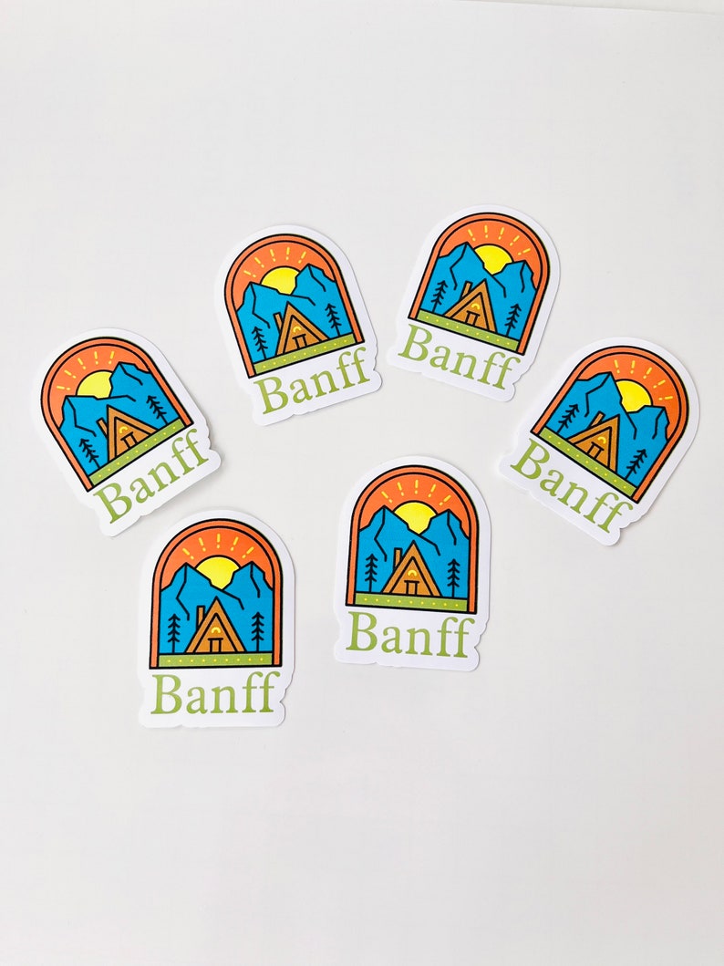 Banff Sticker - Etsy