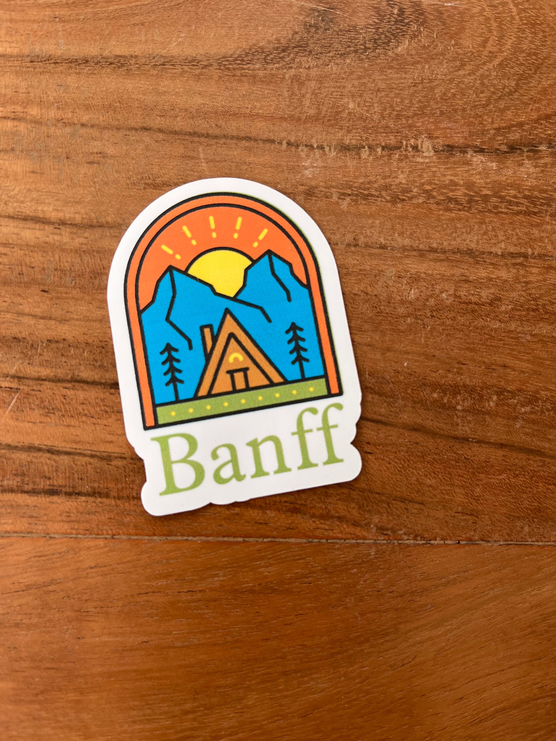 Shellshag Sticker Banf Banff Sticker - Etsy