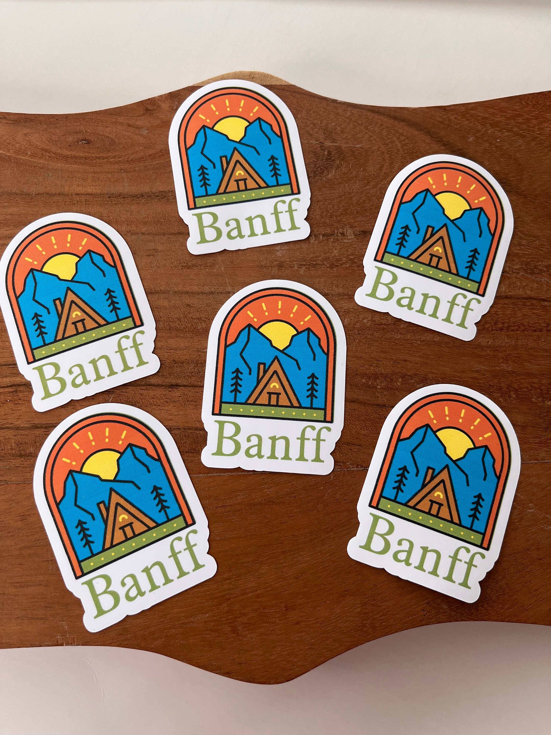Shellshag Sticker Banf Banff Sticker - Etsy