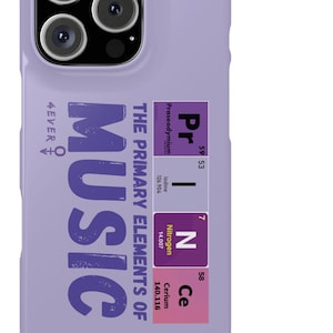 Periodic Table 'Prince' Music Phone Case