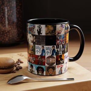 Prince Discography Mug, Album Cover Coffee Mug 11oz