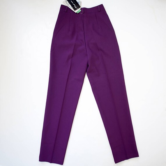 Vintage PMC Pleated Trousers Pants Women's 24" - image 2