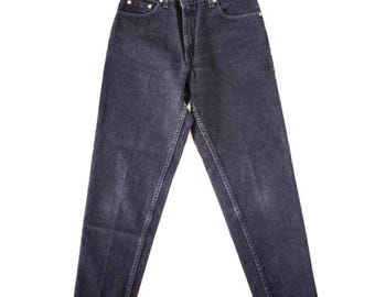Vintage 90s Levi's 550 Relaxed Mom Jeans Womens 28
