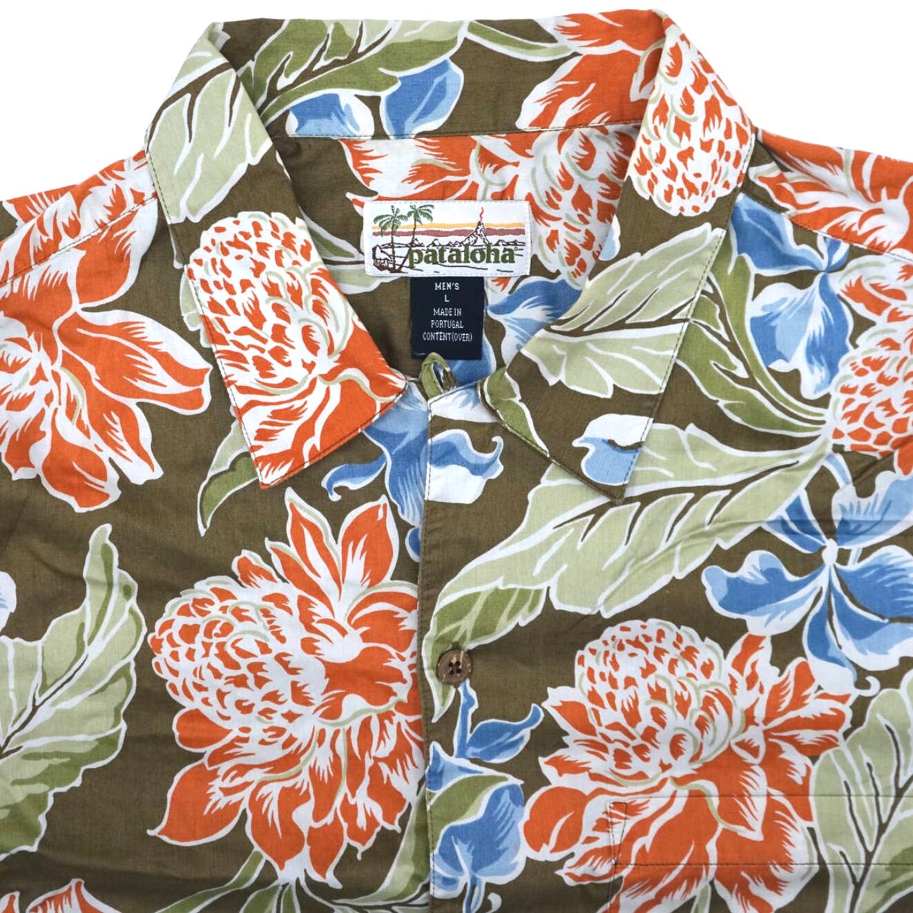 Vintage 00's Pataloha Patagonia Aloha Hawaiian Shirt Mens