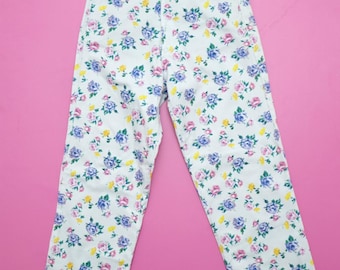 Tach Clothing Pantalon en denim à fleurs Kiki pour femme 26