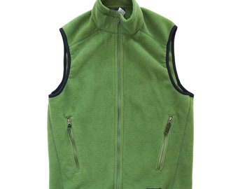Vintage 00&#39;s Patagonia Fleece Full Zip Vest Men&#39;s Small