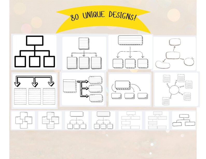Brainstorm Mind Map Printable Planner, Mindmap Study Guide Template ...