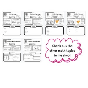 Solving Equations Pre-algebra Middle School Math Guided Notes Lesson ...