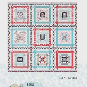 Nested Churn Dash Quilt Pattern