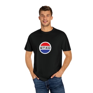 Unisex Garment-Dyed T-shirt, Ford, GT 40, racecar, speed, fast, vintage, sports, car, gift