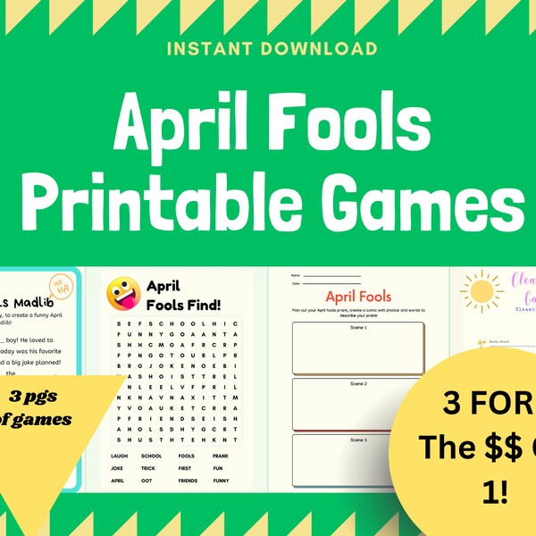 April Fools Day - Etsy