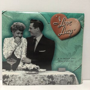 I Love Lucy 2025 Calendar Etsy