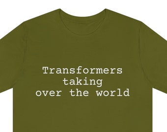 Transformers Taking Over AI T-Shirt, Funny Programmer Gift