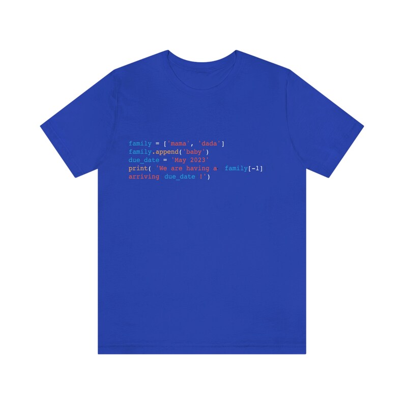 Python Pregnancy Shirt, Funny Programmer Tee image 8