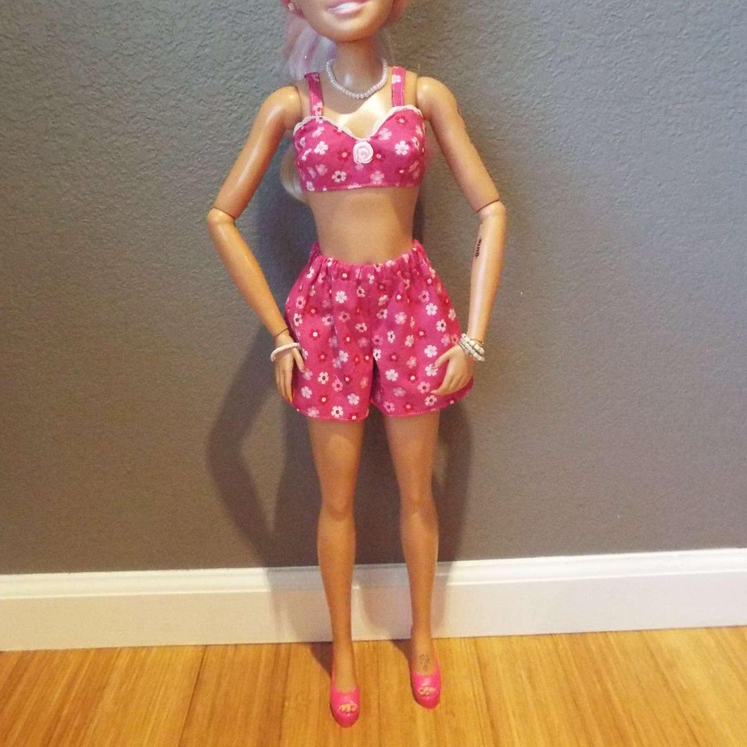 Bra and Boxer Set for 28-inch Fashion Doll Handmade 1:3 Scale - Etsy