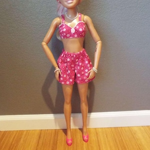 Bra and Boxer Set for 28-inch Fashion Doll Handmade 1:3 Scale