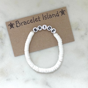 Bride Bracelet, Bridal Shower Gift, Bridal Jewelry, Bachelorette Party Gift, Engaged, Getting Married, Proposal, Future Bride Gift
