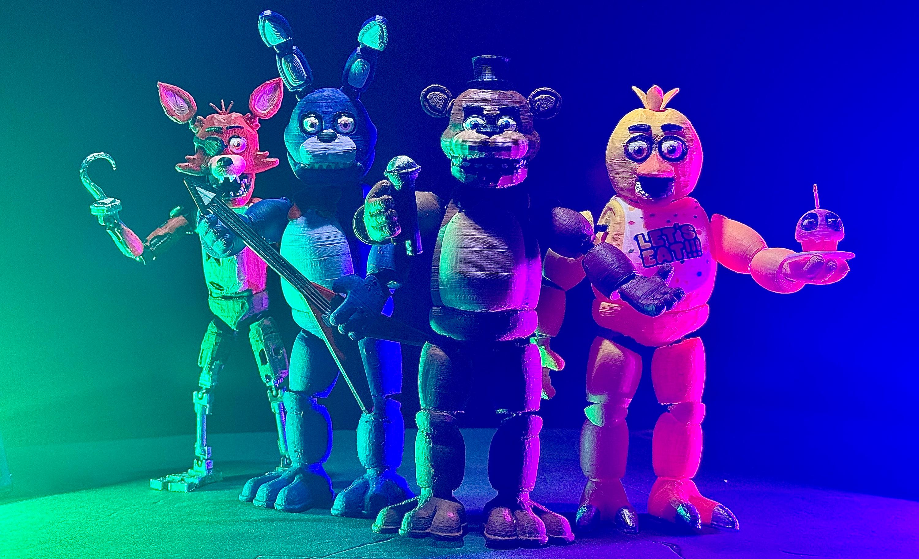Five nights at freddys action figures - Etsy 日本