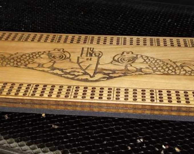 Submarine Cribbage Board Etsy