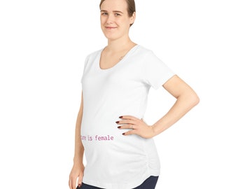 Future Is Female Women's Maternity Tee