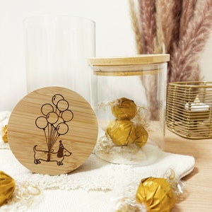 Storage jar/ cash gift/ personalized gift/ birthday/ cookie jar/ souvenir/ gift for colleagues/ dog owner/ gift
