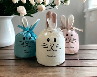 Personalized Easter bag - Easter bag with name - Easter basket - Easter basket - Easter souvenir - Bunny bag - Easter gift - Little something