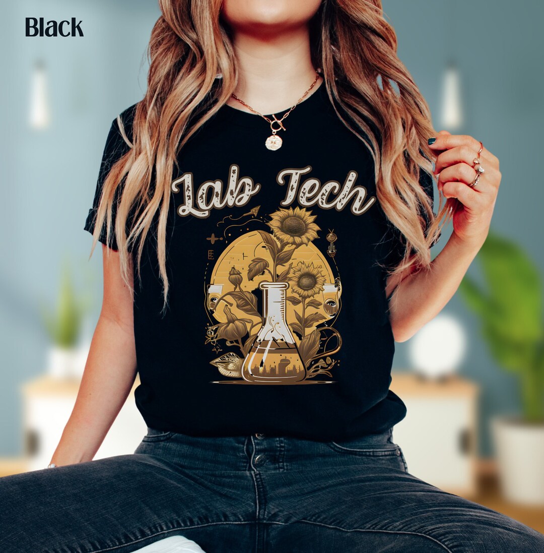 Medtech Shirt Microbiology Laboratory Medical Lab Science Gift Etsy