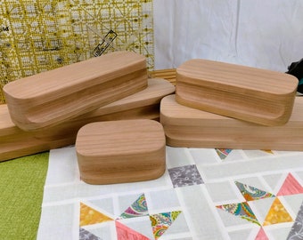 Quilter's Clapper Solid Cherry Hardwood Handcrafted In 4.5", 6.5", 8.5", 10.5", & 12.5" sizes