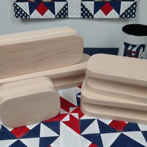Quilter&#39;s Clapper Hard Maple In 12.5&quot;, 10.5&quot;, 8.5&quot;, 6.5&quot;, 4.5&quot;